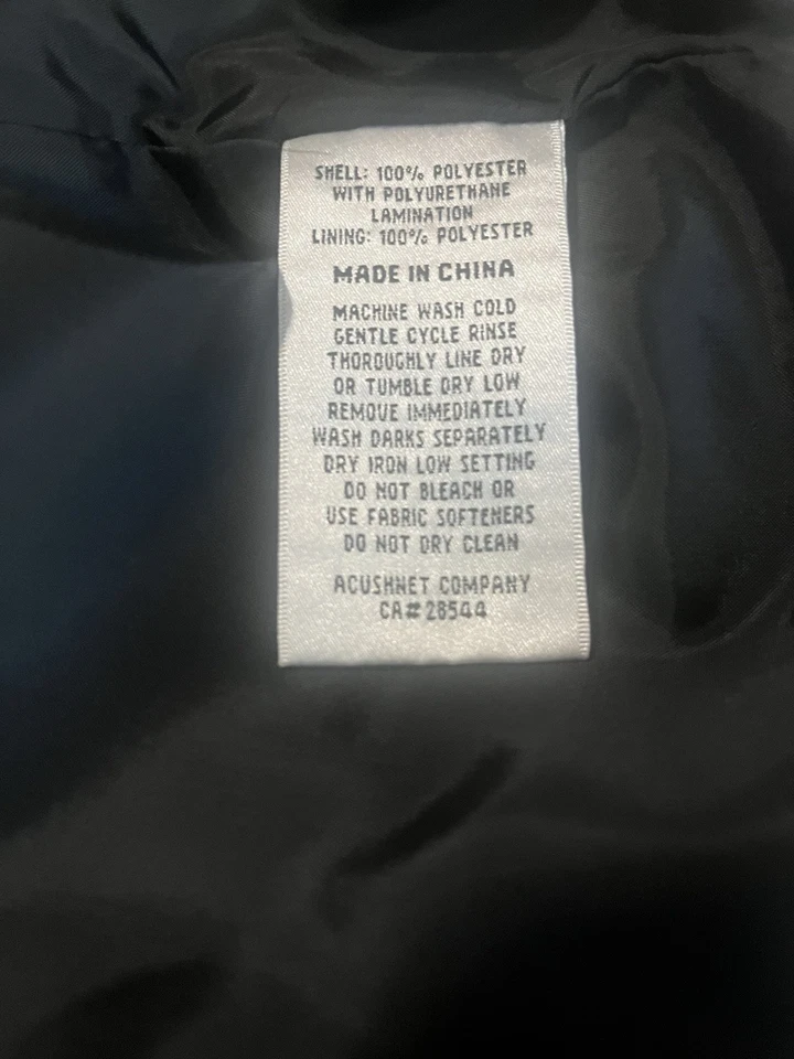 Chaleco/chaqueta FootJoy DryJoy Tour XP 1/2 cremallera para hombre 2XL ROJO viento/lluvia XXL Foto 4 de 4