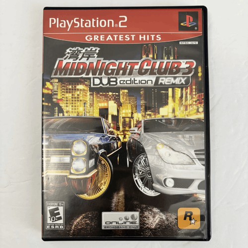 Refurbished Midnight Club 3 DUB Edition Remix Playstation 2 PS2 Komplett Excelle