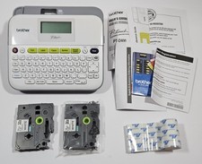 Brother P-touch Label Maker PT-D400 No AC Adapter Tested Works