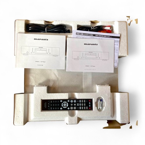 MARANTZ CD6007 CD Player D/A Converter High resolution Silver-gold New - Picture 23 of 23
