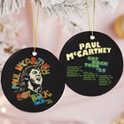 Paul McCartney Got Back 2025 Tour Ornament – Concert Keepsake Gift For Fan