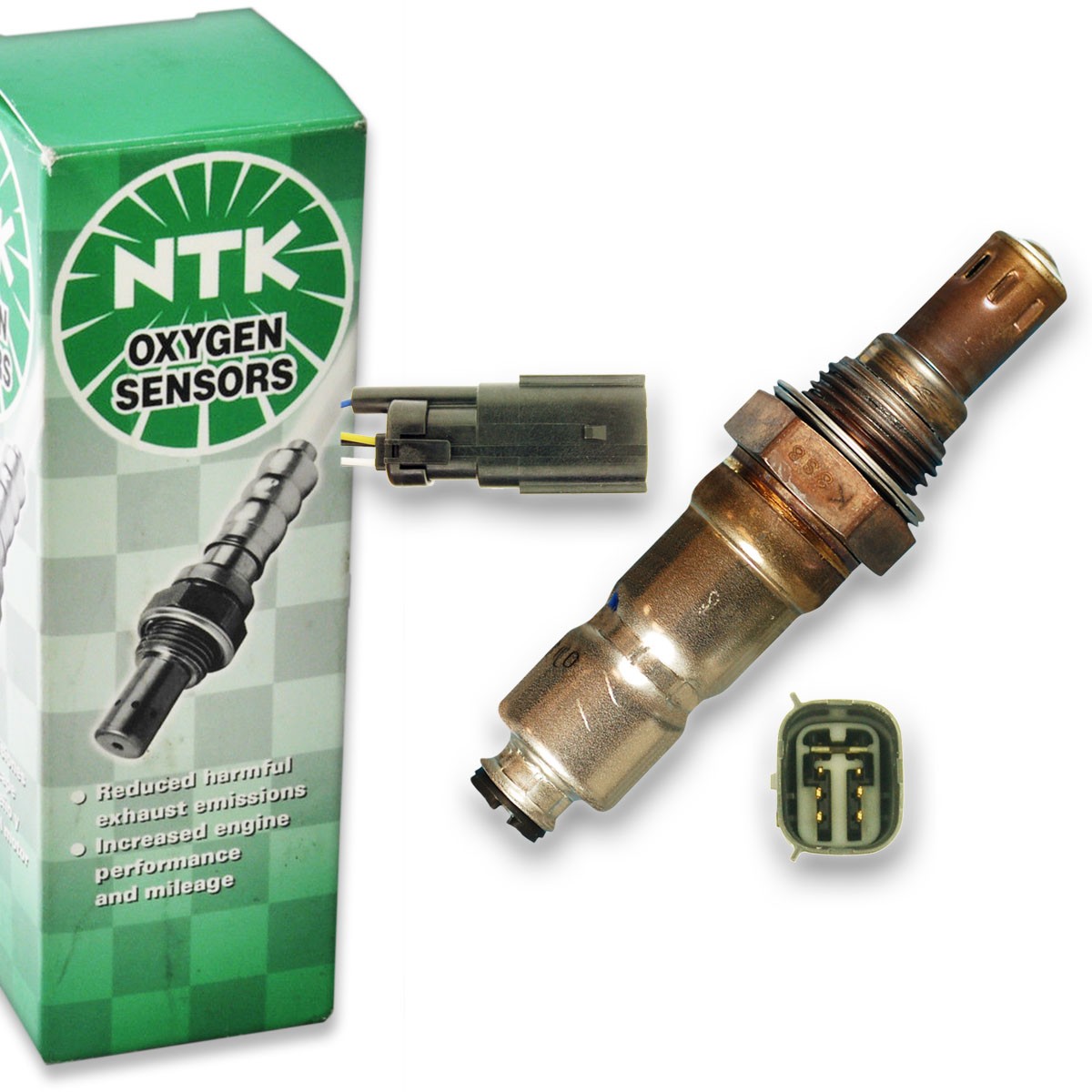 NGK NTK Upstream Right AFR O2 Oxygen Sensor for 2015 Ford Transit-250 3.7L gx