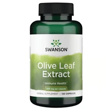 Swanson Herbal Supplements Olive Leaf Extract 500 mg Capsule 120ct