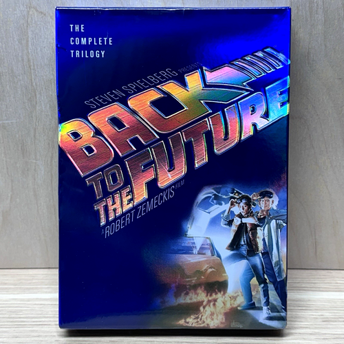 Zurück in die Zukunft Trilogie DVD (3-Disc Set, Vollbild) Brandneu Versiegelt