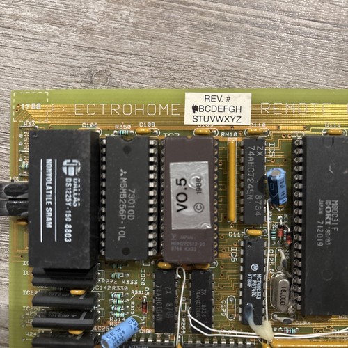 Lot of Six: ELECTROHOME PCB Boards from 1988 - Color Correction, Video Control - Picture 21 of 23