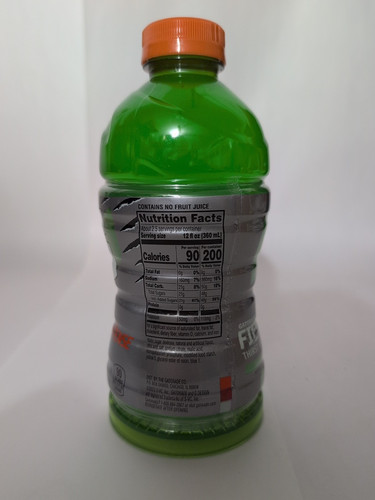 Gatorade Fierce Green Apple 28 Ounce Plastic Bottle - Picture 3 of 3