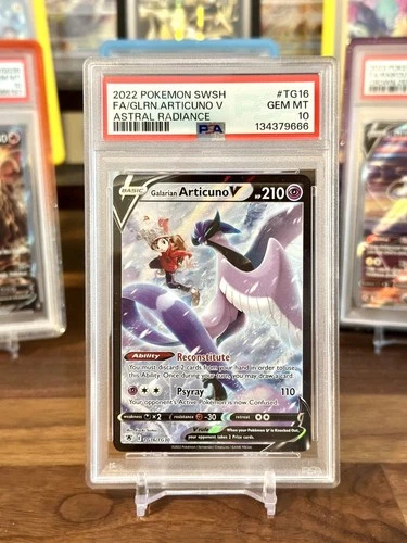 Pokémon Astral Radiance Galarian Articuno V TG16/TG30 PSA 10 Gem Mint