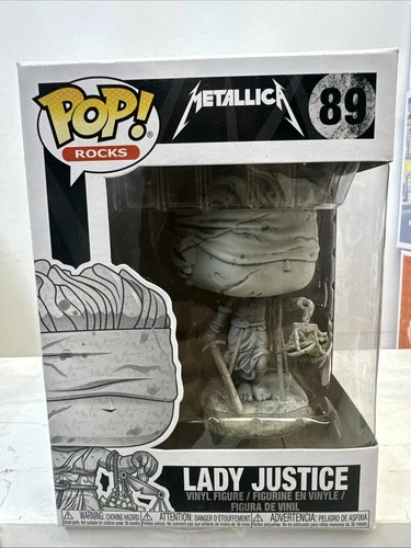 Funko Pop! Rocks Metallica Lady Justice #89 Vinyl Figure