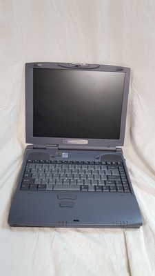 Vintage Toshiba Satellite 4030cdt 13,3'' Laptop Intel Celeron 192MB ohne HDD