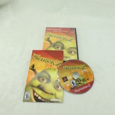 Shrek 2 Greatest Hits (Sony PS2 PlayStation 2, 2004) COMPLETE Disc, Case, Manual