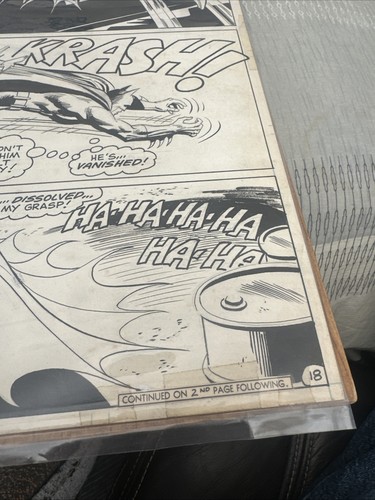 DC Comics Batman #253  p.27 Original Art 1973 Irv Novick Dick Giordano - Bild 7 von 12