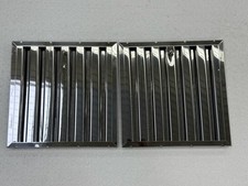 Qty 2 101080200 Baffle Recirculation Filters for Falmec Island Hood Z23-90D