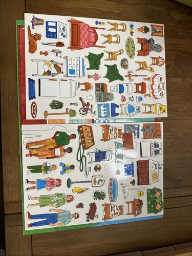 Discovery Toys Discovery Playhouse Reuse Stickers Vintage 1989 Rare Playforms - Picture 6 of 7