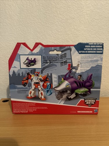 Playskool Transformers Rescue Bots Shark Sub Capture - Picture 9 of 14