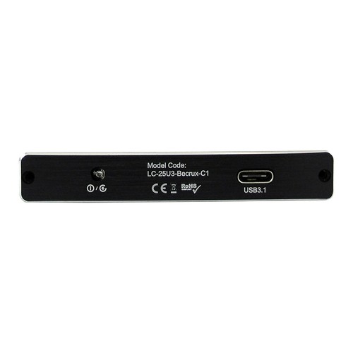 3x HD encl. 2,5 LC-Power LC-25U3-Becrux-C1 - Bild 4 von 6