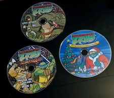 Teenage Mutant Ninja Turtles TMNT - LOT OF 3 BRAND NEW DVDS-NO CASES SHIPS FREE