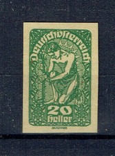 ANK.263 P II UNGEZÄHNT  Posthorn 1919