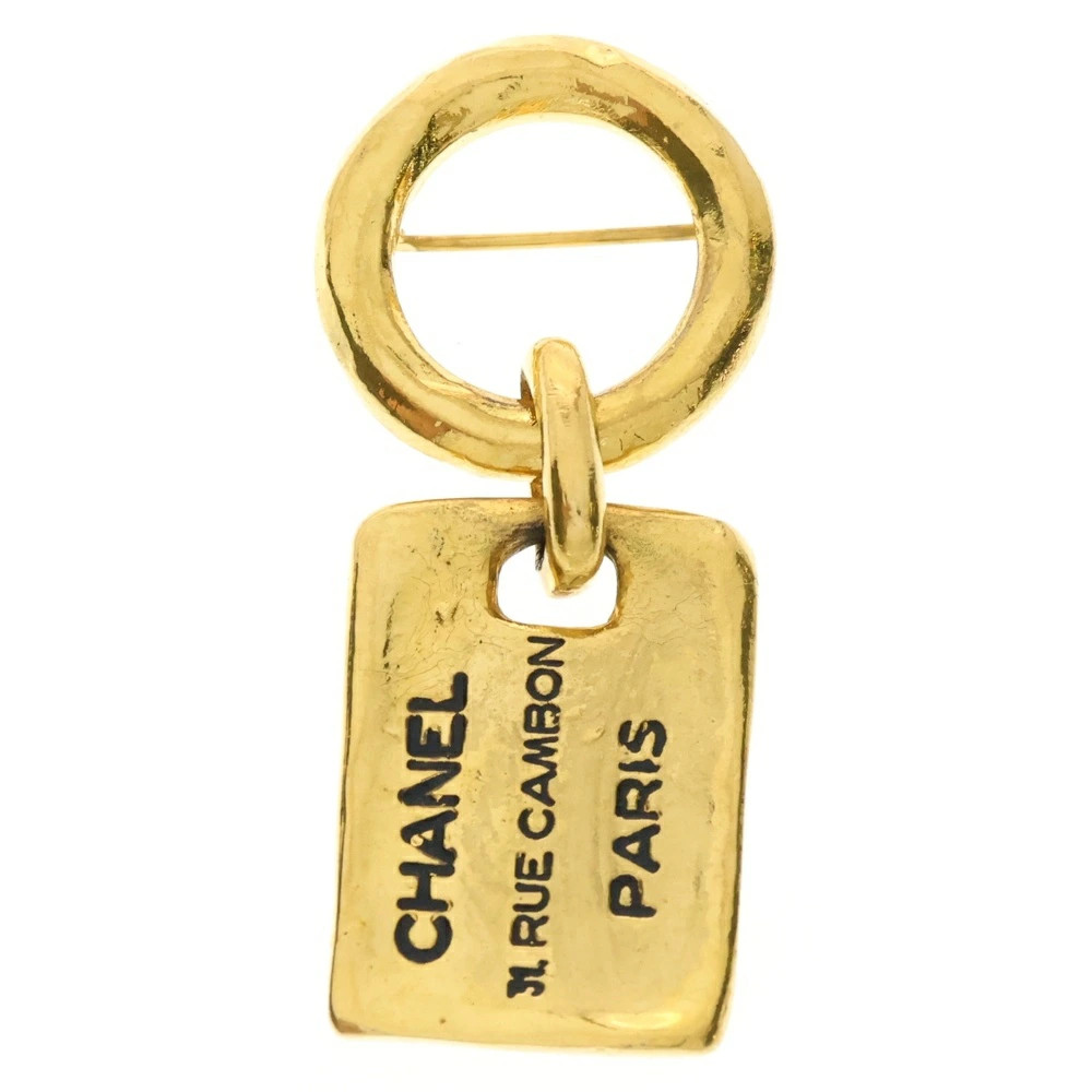 Chanel 31 Rue Cambon Plaque Logo Brooch B Paiharajuku