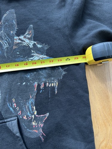 City Morgue Bombs in the Mail Tour Hoodie Sweatshirt schwarz Hunde Herren XL - Bild 4 von 10