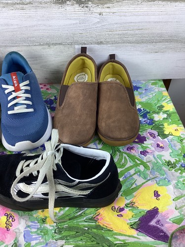 Usado en Excelente Condición Lote De 4 Pares De Zapatos Para Niños Talla 1 Kizik, Vans, Jordan, Livie & Luca - Imagen 4 de 22