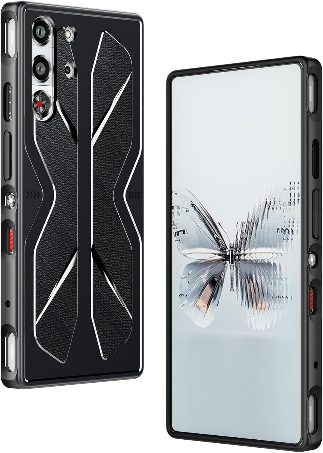 Case for Red Magic 10 Pro&sol;Red Magic 10S Pro&comma; Flexible TPU Cover Anti-Scratch Sho