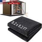 Washable Outdoor Storage Shed Floor Mat Non-Slip Heavy Duty Ground Mat Carport