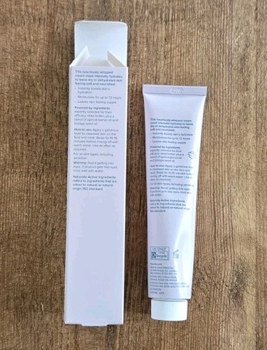 2 x 75ml = 150ml Liz Earle Hydrating Cream Face Mask BOXED BNIB BOX - Picture 3 of 7