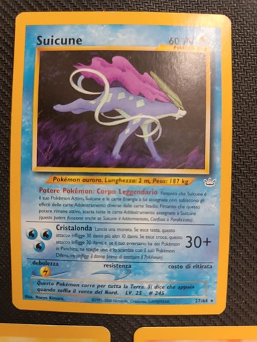 Suicune Raikou Entei 17/22/27/64 Neo Revelation NR17 NR22 NR27 Pokemon TCG - Bild 3 von 15
