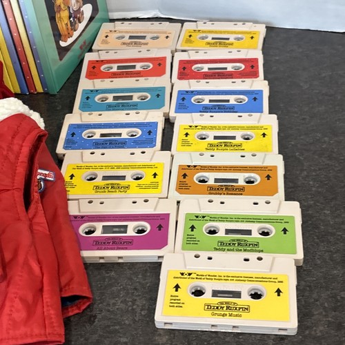 VTG 1985 Teddy Ruxpin Grubby Bundle 13 Books & Tapes 6 Outfits And More Read🔥 - Picture 10 of 24