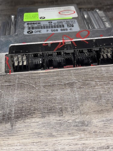 2007 - 2010 BMW X5 E70 4.8L ECU ECM DME Engine Control Module Unit COMPUTER OEM - Picture 2 of 3