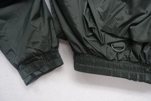 HODGMAN LAKESTREAM ~ ¡COMO NUEVO!!~CHAQUETA DE PESCA DE VADEO VERDE DE COLECCIÓN PARA HOMBRE L CAPUCHA IMPERMEABLE - Imagen 9 de 13