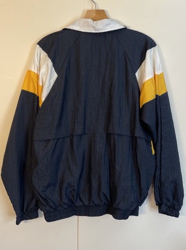 Vintage 80s Notre Dame Full Zip Windbreaker Jacket Size Small Champion 44 Chest - Bild 2 von 11
