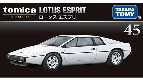 TOMICA PREMIUM 45 LOTUS ESPRIT 1/61 TOMY Diecast New 2025 Oct New Model White - Picture 6 of 10
