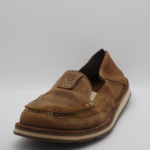 Ariat Cruiser Western Footwear Distressed Leather Loafers Flats Slip On Size 7B - Picture 2 of 10