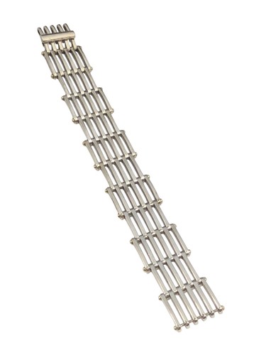 TIFFANY & COMPANY GATE GLIEDERARMBAND 18K UND STERLING