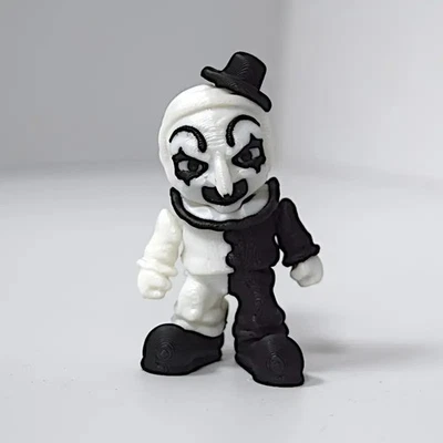Figurine clown terrifier film horreur Halloween 3D PVC 6.5 cm top prix !
