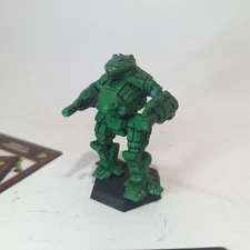 BattleTech Annihilator Mech Wolf's Dragoons Assault Star + Cards Painted