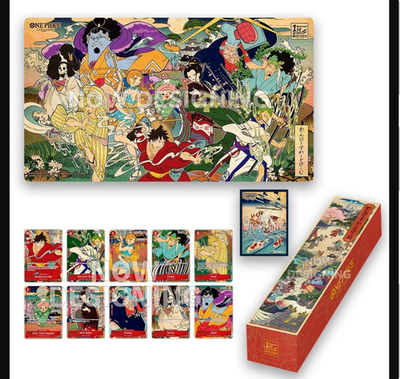 ONE PIECE CARD GAME ENGLISH 1ST ANNIVERSARY SET PROMOTIONAL BUNDLE