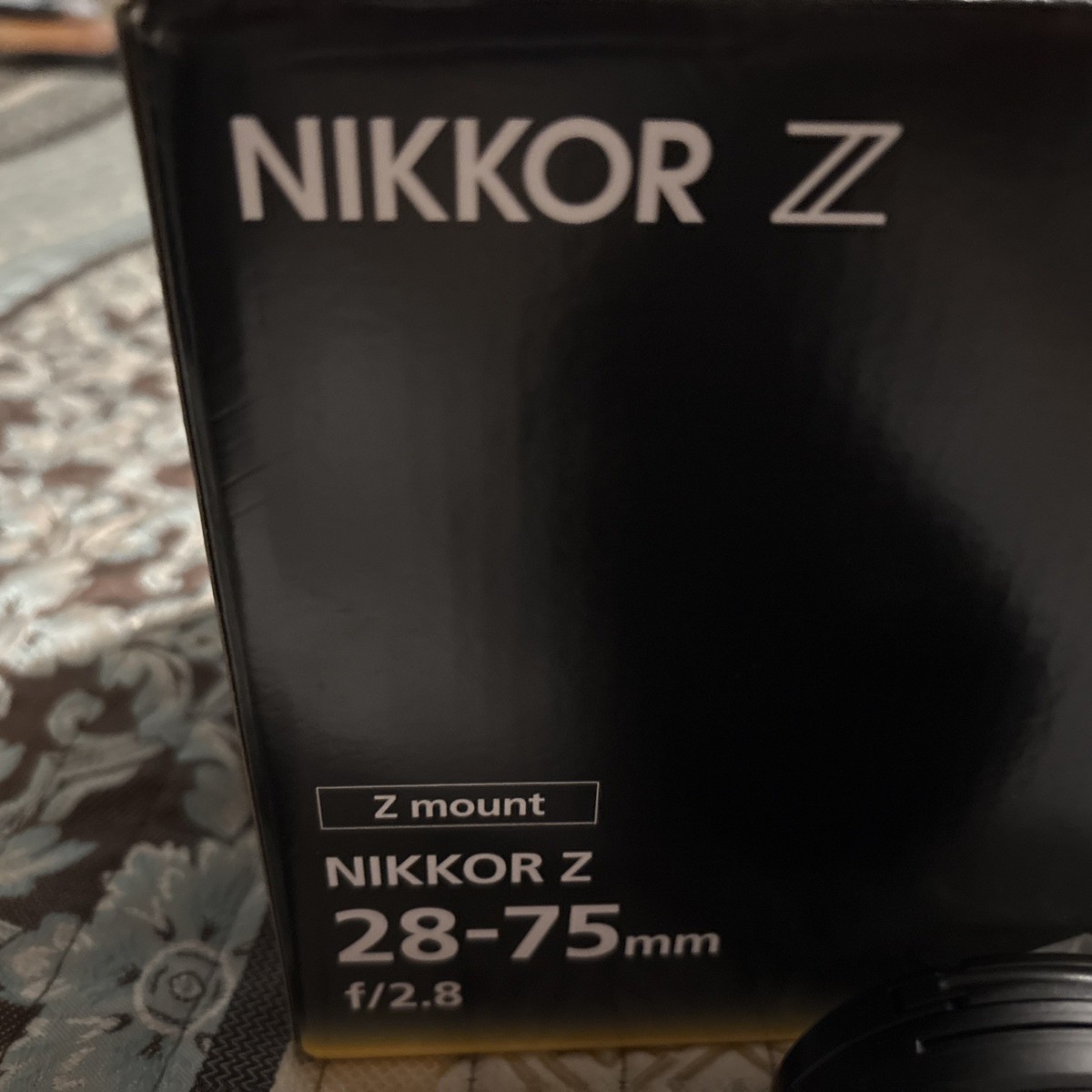 2025年3月21日購入　ZマウントNIKKOR Z 28-75mm f/2.8 2025年3月21日購入 ZマウントNIKKOR Z 28-75mm f/2.8 2025