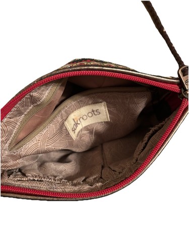 SAKROOTS Zipper Southwestern Printed Crossbody Purse Bag Boho Hippie Festival - Bild 7 von 11