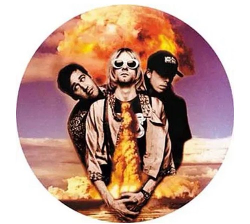 nirvana Hollywood rock festival 1993.   limited lp PICTURE DISC 300 ONLY - Picture 1 of 3