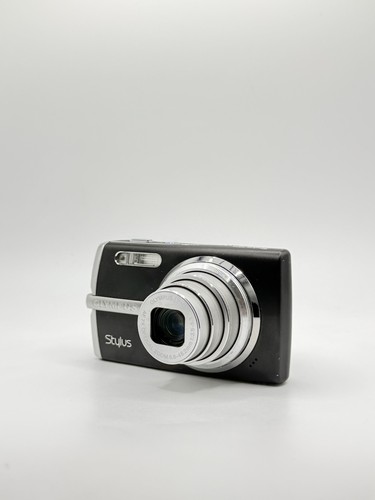 Olympus Stylus 1010 10.1MP Digitalkamera Schwarz mit Akku — GETESTET & FUNKTIONSFÄHIG✅ - Bild 1 von 6