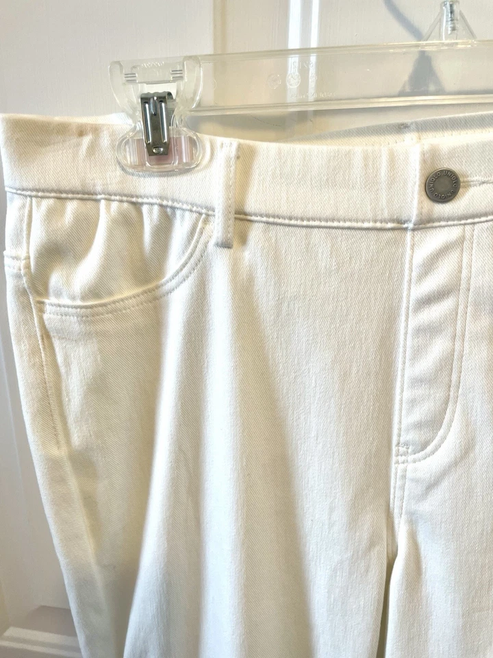 Jeggings Uniqlo blancos, grandes para mujer Foto 2 de 4