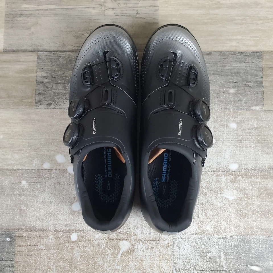 Shimano SH-XC702 Dynalast Mens Cycling Shoes Sz 7 Black Mountain Bike Sneakers - Image 4 of 4