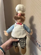 Disney world  Resort Muppet Vision 3D Swedish Chef 14" Plush With tags
