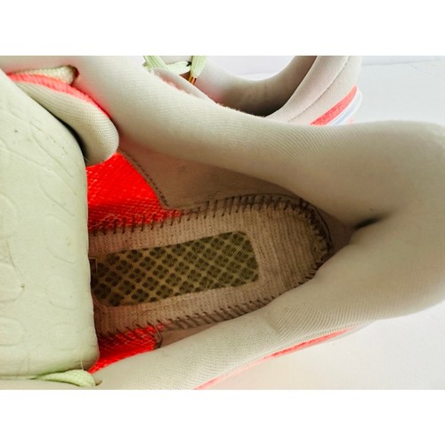 Adidas Men's 4D Runner 1.0 White Signal Coral Green Size 8 Knit Trainers Fashion - Picture 10 of 10