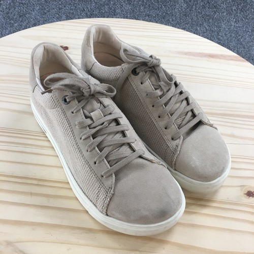 Birkenstock Zapatos Mujer 40 Curvas Zapatillas bajas Beige Con cordones Punta Redonda Cómodas - Imagen 3 de 16