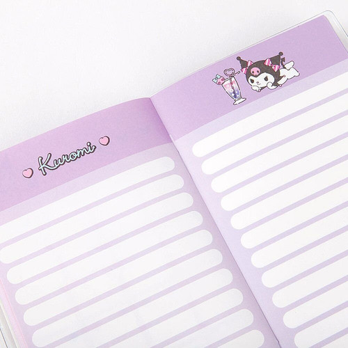 Sanrio Characters Scheduler 12-Month Undated Planner Diary w/ Book clips (1PC) - Picture 12 of 16