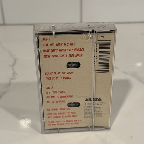 Milli Vanilli - Girl You know Its True - Cassette Tape - Picture 2 of 2