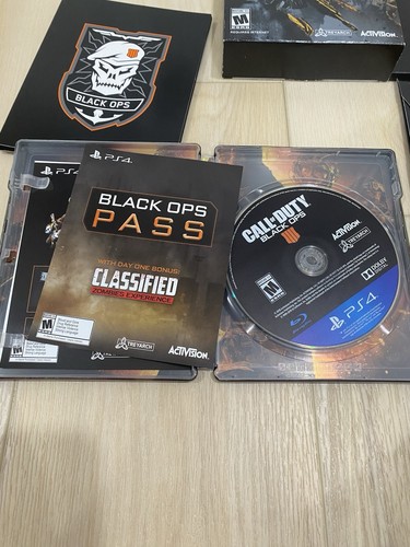 Steelbook Call of Duty: Black Ops III Sony Playstation 4 PS4 Pro Edition CIB - Imagen 3 de 9